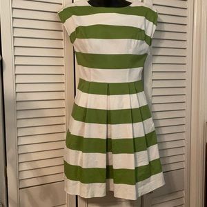 Rue 21 green and white striped dress
